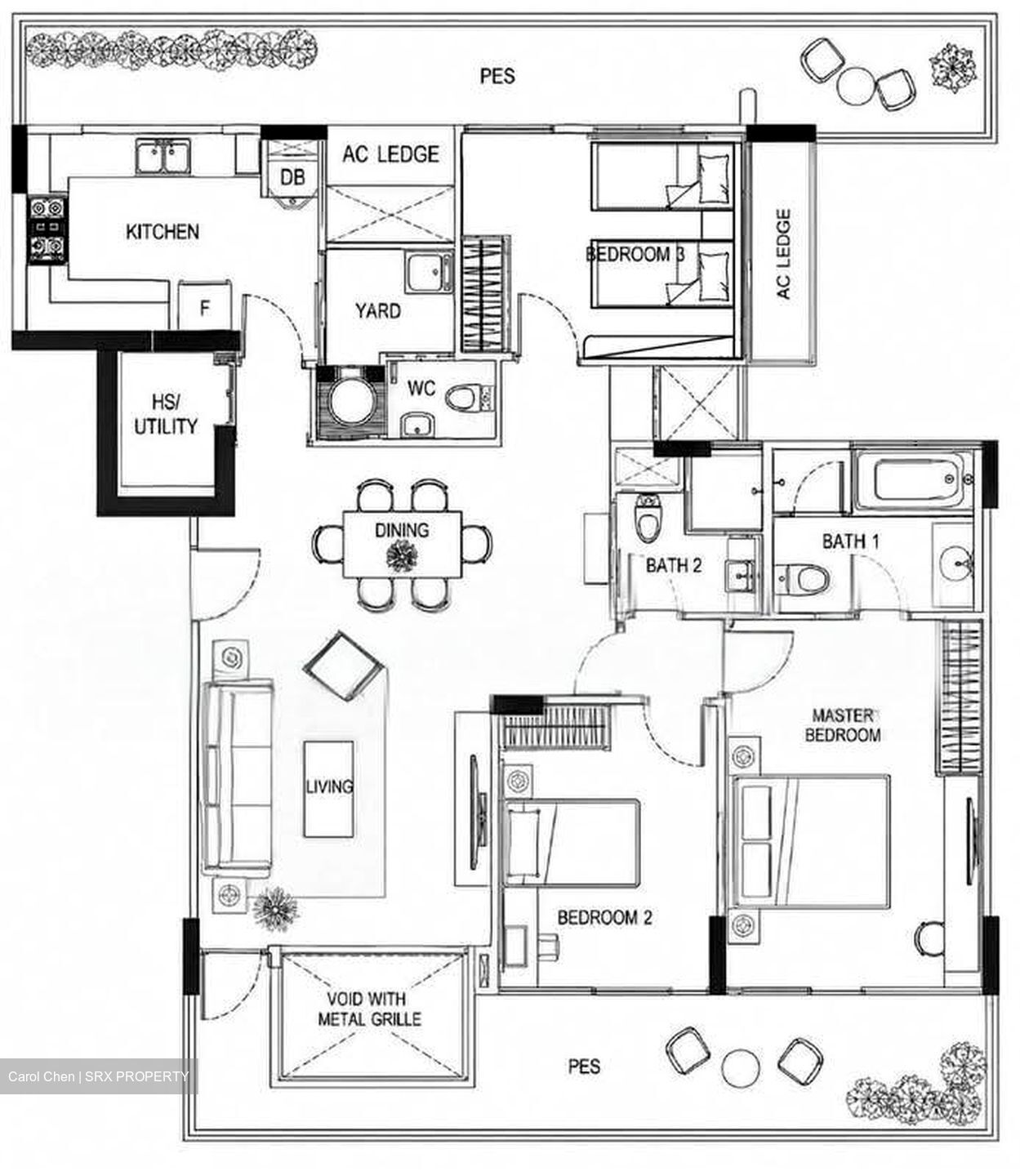 Sims Green (D14), Apartment #590572681